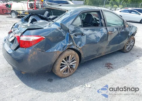 2015 Toyota Corolla Le Premium from USA, damaged, VIN 2T1BURHE4FC430131